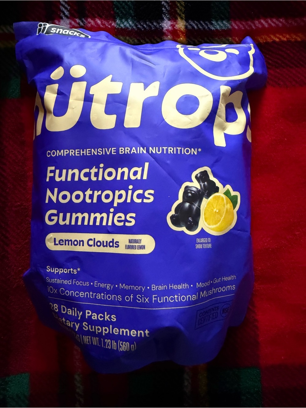 Gruns Nutrops Gummies Exp 9/2027